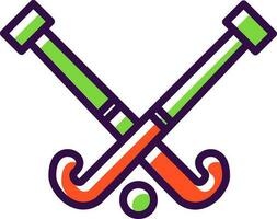 Eishockey-Vektor-Icon-Design vektor