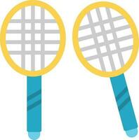 Badminton-Vektor-Icon-Design vektor