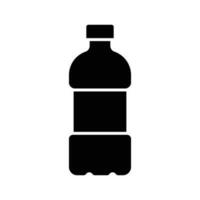 Wasser Flasche Symbol Vektor Design Vorlage einfach und modern