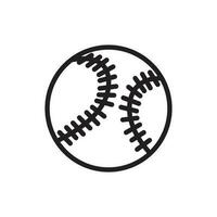 Baseball Symbol Design Vektor Vorlage