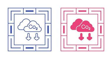 Co2-Vektorsymbol vektor