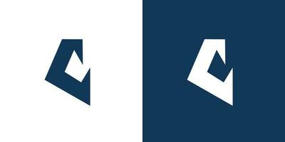 modern und stark Brief c Initialen Logo Design 3 vektor