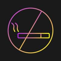 Vektorsymbol für Rauchverbot vektor
