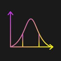 Statistik-Vektorsymbol vektor