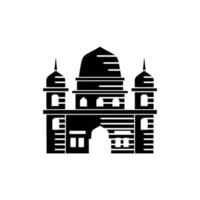 Moschee Illustration Design-Vorlage vektor