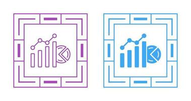 Diagrammvektorsymbol vektor