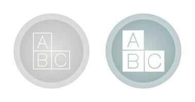 ABC vektor ikon