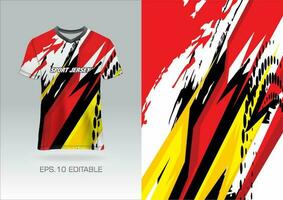 tshirt sporter abstrac textur footbal design för tävlings fotboll gaming cross gaming vektor