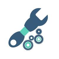 ikon för serviceverktyg vektor