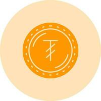 Tugrik-Währungsvektorsymbol vektor