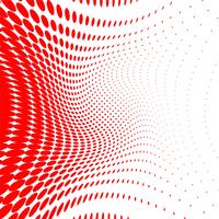 Abstrakt röd halvton bakgrund vektor