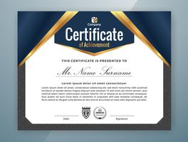 Mehrzweck Professional Certificate Template Design vektor