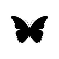 Schmetterling Vektor Symbol. Insekt Illustration unterzeichnen. Motte Symbol.