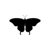 Schmetterling Vektor Symbol. Insekt Illustration unterzeichnen. Motte Symbol.