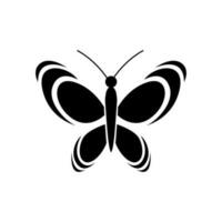 Schmetterling Vektor Symbol. Insekt Illustration unterzeichnen. Motte Symbol.