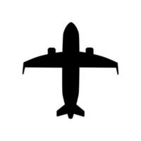 flygplan ikon vektor. flygplan illustration tecken. plan symbol eller logotyp. vektor