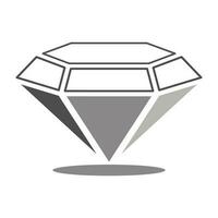 Diamant Logo Vektor Illustration Design