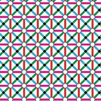 abstrakt wiederholbar Färbung Gitter geometrisch Muster perfekt zum Tischdecke, Wandtuch. vektor