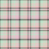 Tartan Plaid Muster. prüfen Plaid. vektor