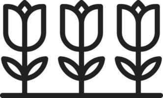 Blumen Symbol Vektor Bild. geeignet zum Handy, Mobiltelefon Apps, Netz Apps und drucken Medien.