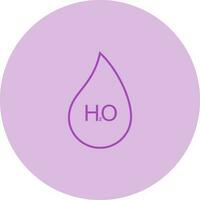 h2o-Vektorsymbol vektor