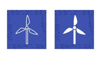 Symbol für Windmühlenvektor vektor