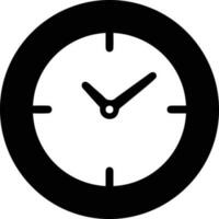 Uhr Symbol Symbol Design Bild. Illustration von das Alarm Uhr Zeit isoliert Vektor Bild. eps 10