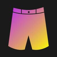 Shorts Vektor-Symbol vektor