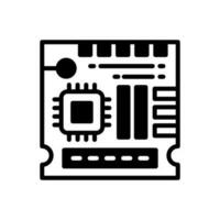 Schaltkreis Tafel Symbol im Vektor. Illustration vektor