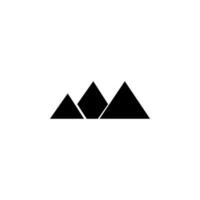 ägyptisch Pyramiden Vektor Symbol Illustration