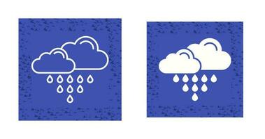 Vektorsymbol für sauren Regen vektor