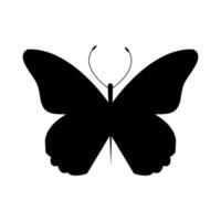 Illustration von Schmetterling Silhouette vektor