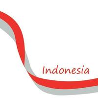 glücklich Unabhängigkeit Tag von Indonesien Illustration vektor