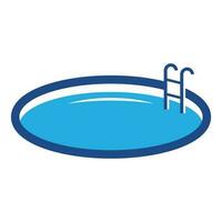 Schwimmen Schwimmbad Service, Schwimmen Schwimmbad Logo, aqua Logo Design Vektor