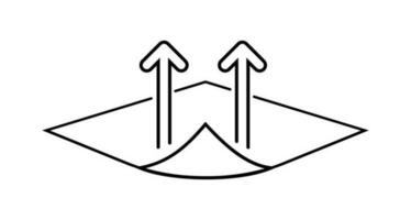 Vektor Illustration von schälen aus Symbol auf Weiß Hintergrund