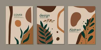 Notizbuch Startseite Design mit abstrakt Blumen- Muster. perfekt Vektor Vorlage Design zum Notizbuch, Planer, Broschüre oder Katalog.