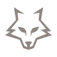 Wolf Symbol Logo Design vektor