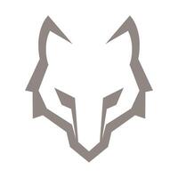 Wolf Symbol Logo Design vektor