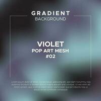 violett pop- konst lutning maska bakgrund vektor