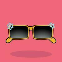 modisch Sonnenbrille anders gestalten und Farbe Vektor Illustration