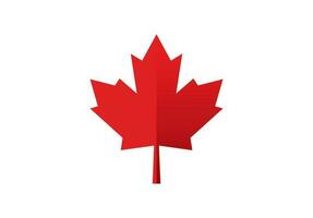 kanada flagga ikon vektor