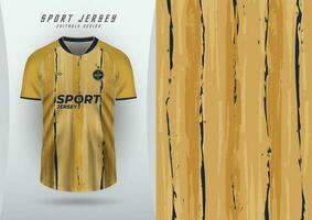 Hintergrund zum Sport Jersey Fußball Jersey Laufen Jersey Rennen Jersey golden Muster vektor