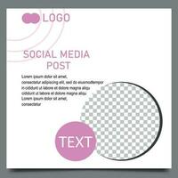 redigerbar minimalistisk social media posta mönster. social media mall design. social media baner och ad design. annons bakgrunder. vektor illustration