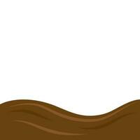 Welle Schokolade Hintergrund vektor