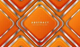 abstrakter orange Hintergrundvektor vektor