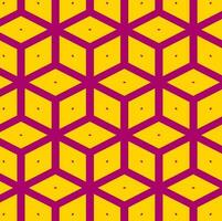 kub former mönster, isolerat bakgrund. vektor