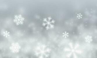 Weihnachten Schnee. fallen Schneeflocken auf Nacht Hintergrund. Schneefall. Vektor Illustration