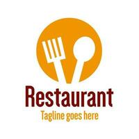 Restaurant-Logo-Design vektor