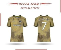 Beste Vektor Fußball Jersey Vorlage Sport t Hemd Design