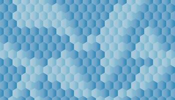dunkel Blau sechseckig Technologie Vektor abstrakt Hintergrund. dunkel Blau Bienenwabe Textur Netz.